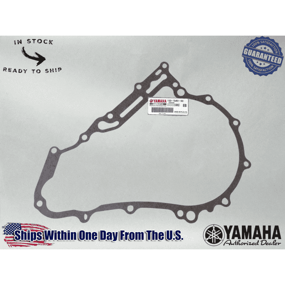 Yamaha OEM (06-26) Raptor 700, 700R Stator Cover Gasket 1S3-15451-00-00