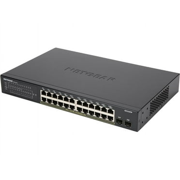 NETGEAR 26-Port PoE Gigabit Ethernet Smart Switch with PoE  (190W) (GS324TP)