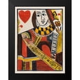 thumbnail image 2 of Unknown 19x24 Black Modern Framed Museum Art Print Titled - Vintage Cards I, 2 of 5
