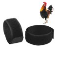 thumbnail image 4 of 2pcs Collier de Poulet, Nylon Matériel Anti Crochet Cou de Poulet Ceinture Réglable Simple Conception Collier de Poulet pour Coqs Coq Rouge, Noir, 4 of 8