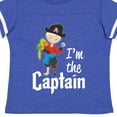 thumbnail image 4 of Inktastic I'm the Captain Pirate Boy Boys Toddler T-Shirt, 4 of 5