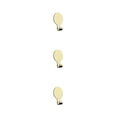 thumbnail image 2 of Redempat 1/2/3/5 Self Adhesive Hook Multifunctional Hanging Holder Simple Installation Clothes Holders Household Wide Application Golden 3PCS, 2 of 6