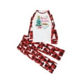 thumbnail image 2 of Christmas Family Pajamas Matching Sets Cute 2 Piece Xmas Pjs Holiday Long Sleeve Tops and Bottoms Fashion Crewneck Sleepwear Comfy Loungewear for Adults, 2 of 6