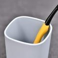 thumbnail image 4 of Toothbrush Holder with Automatic Toothpaste Dispenser Multifunctional Wall-Mounted Space-Saving No Drill Toothbrush Storage Set for Family Bathroom Storage (Four Cups), 4 of 7