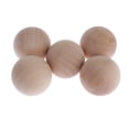 thumbnail image 2 of Accesorio de juguete CUTICAT de 5 piezas Fabricación de manualidades Bolas de madera dura sólida 50mm, 2 of 8