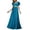Dark Blue, variant on Satin Regency Dresses for Women Petal Sleeve Victorian Dress Costume Renaissance Empire Waist Regency Ball Gown