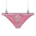 thumbnail image 3 of Calzoncillos de cintura baja de color sólido sexy para hombre Pompotops qyievc4915, 3 of 3