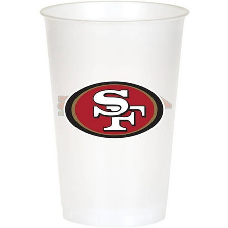 San Francisco 49ers Cups, 8-Pack (Best Banh Mi San Francisco)