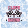 thumbnail image 4 of Inktastic I Love Racing Rally Flags Girls Girls Toddler T-Shirt, 4 of 5