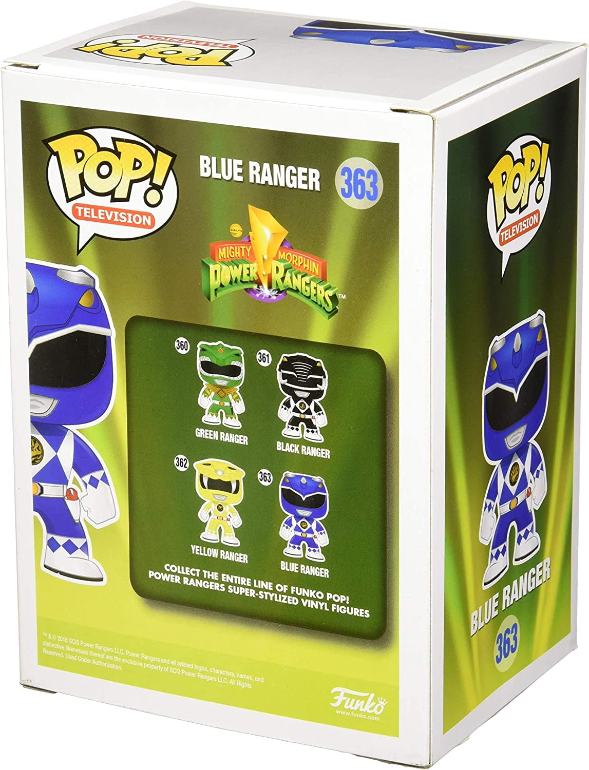 Funko POP TV: Power Rangers - Blue Ranger Vinyl Figure
