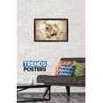 thumbnail image 2 of Keith Kimberlin - Puppies - Golden Retrievers Cuddling Wall Poster, 14.725" x 22.375", Framed, 2 of 3
