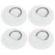 thumbnail image 1 of 4 Piezas D Anillo Parche PVC Inoxidable Acero Redondo Forma Gris para Kayak, 1 of 1