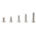 thumbnail image 3 of 340 unids/set de tornillos y tuercas M3, acero inoxidable, etiqueta ordinaria en blanco y negro Xemadio YQ-0427, 3 of 9