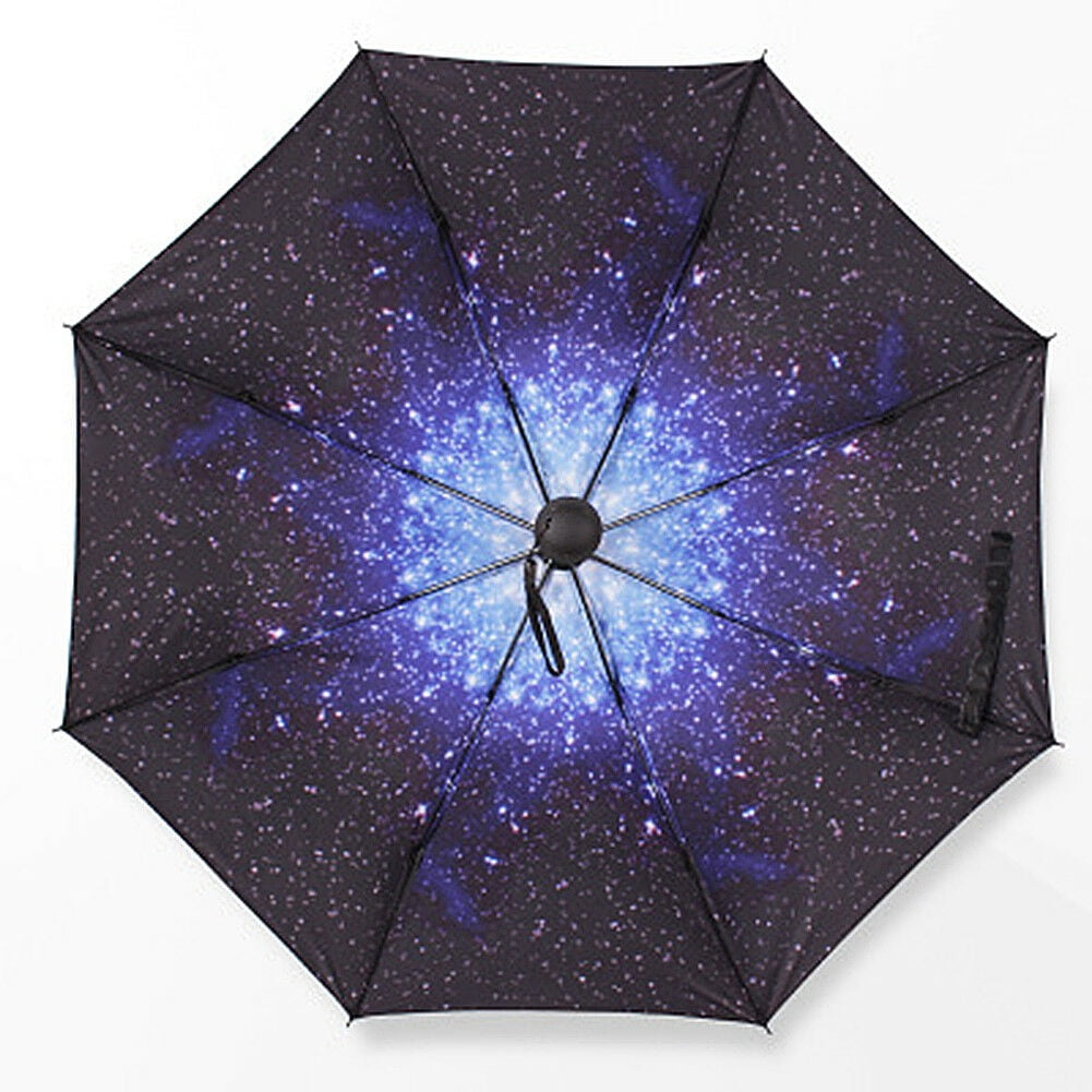 50 Anti-UV Sun Rain Protection Windproof Flower Parasols 3 Folding Umbrella 