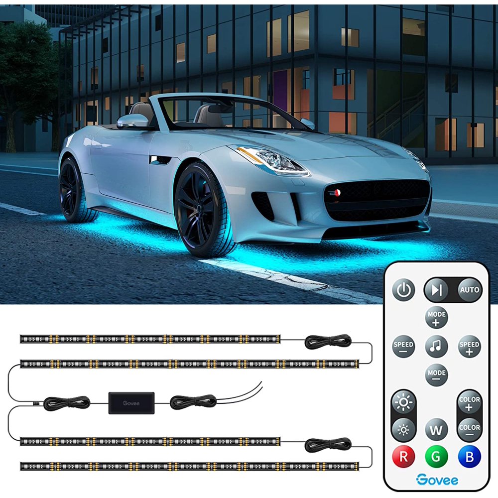 Govee Exterior Car LED Lights, RGB Underglow Car Lights