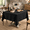Black-52" x 52" (8 Pack), variant on 10 Pack Black Square Tablecloths 52x52 Inch For Dining Tables