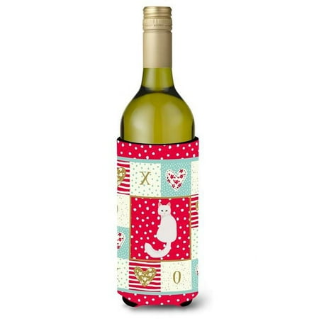 

24 oz Turkish Angora Cat Love Wine Bottle Hugger
