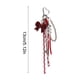 thumbnail image 3 of Accesorios para bolsos Miu con lazo rojo, llavero para coche, llavero de fibra de poliéster, 3 of 6