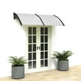thumbnail image 2 of HT-200 x 100 Household Application Door & Window Rain Cover Eaves Black Holder, 2 of 14