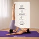 thumbnail image 5 of Bloques de Yoga Set de 2 | Yoga Block Color Morado y Negro para Estiramiento y Posturas | B Life, 5 of 7