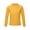Yellow, variant on Thermal Tops for Boys Girls Fleece Lined Underwear Long Sleeve Undershirt Tops Base Layer Cotton Yellow 160