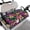 Hawaiian Floral, variant on Uorisanigo Aztec Golf Cart Seat Cover with 4 Pockets Sunflower Highland Cow Golf Cart Seat Towel Blanket Fits for EZGO, Club Car, Yamaha Front Seat Protector, Easy to Install & Clean