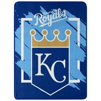 The Northwest Group  Kansas City Royals 46" x 60" Dimensional Micro Raschel Plush Throw Blanket