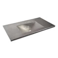 thumbnail image 3 of Native Trails Cozumel Vanity Top with Integral Bathroom Sink in Brushed Nickel (Top Only) 36.5" x 21.75" x 4.5", 3 of 3