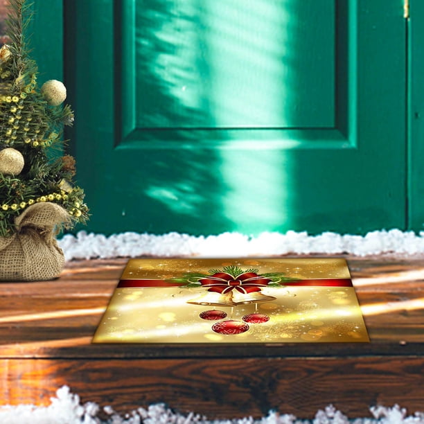 Alfombrillas navideñas con letras para puerta, alfombrillas de cocina, dormitorio, sala de estar, Interior, alfombrillas para el hogar Wmkox8yii HFSH6138