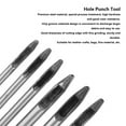 thumbnail image 1 of Easy To Use Hole Punch Set, Leather Punching Tool, High Hardness Effortlessly DIY Leather for Leather Crafts Leather Work, 1 of 7
