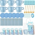 thumbnail image 1 of Premios para baby shower juegos regalos tazas cerámica cucharas posavasos tejidos bolsas regalo cuadernos tarjetas, 1 of 7