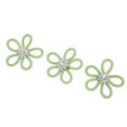 thumbnail image 1 of Shoe Brooch, Bottom Buckle Pin Directly Attached Exquisite Cute Flower Brooch  For Clothing Matching For Daily Decoration White Mesh White Rhinestone,Pink Mesh Pink Rhinestone,Blue, 1 of 8