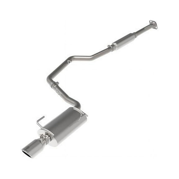 aFe Power Takeda 2-1/4 Inch Stainless Steel Cat-Back Exhaust System with Polished Tips for Subaru Impreza 2012-2013