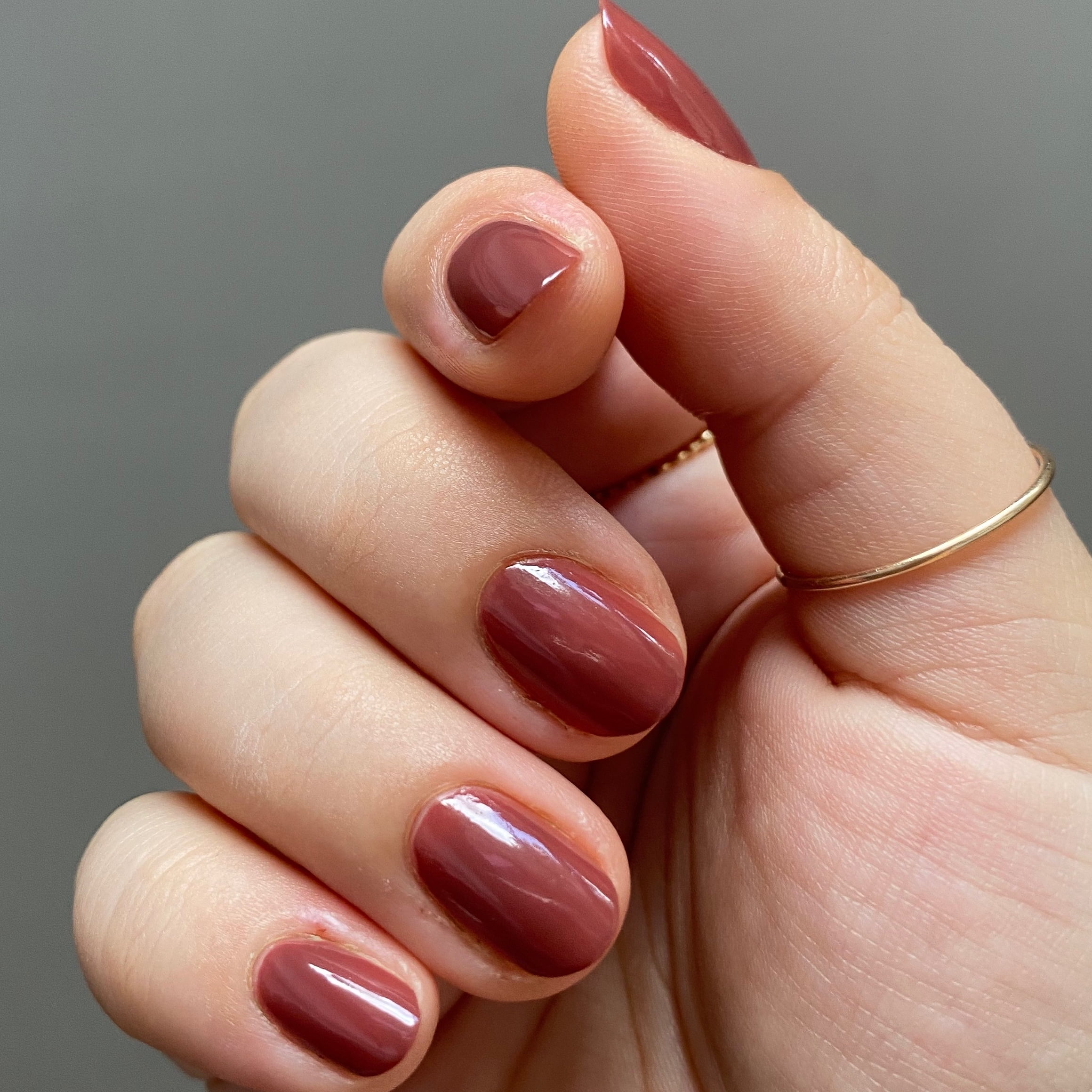 Olive & June Long Lasting Nail Polish, JJ, Cinnamon Brown, 0.46 fl oz