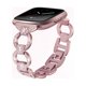 thumbnail image 1 of unbranded Band Para Inoxidable Con Eslabones Decorados En Rosa Y Diamantes, 1 of 8