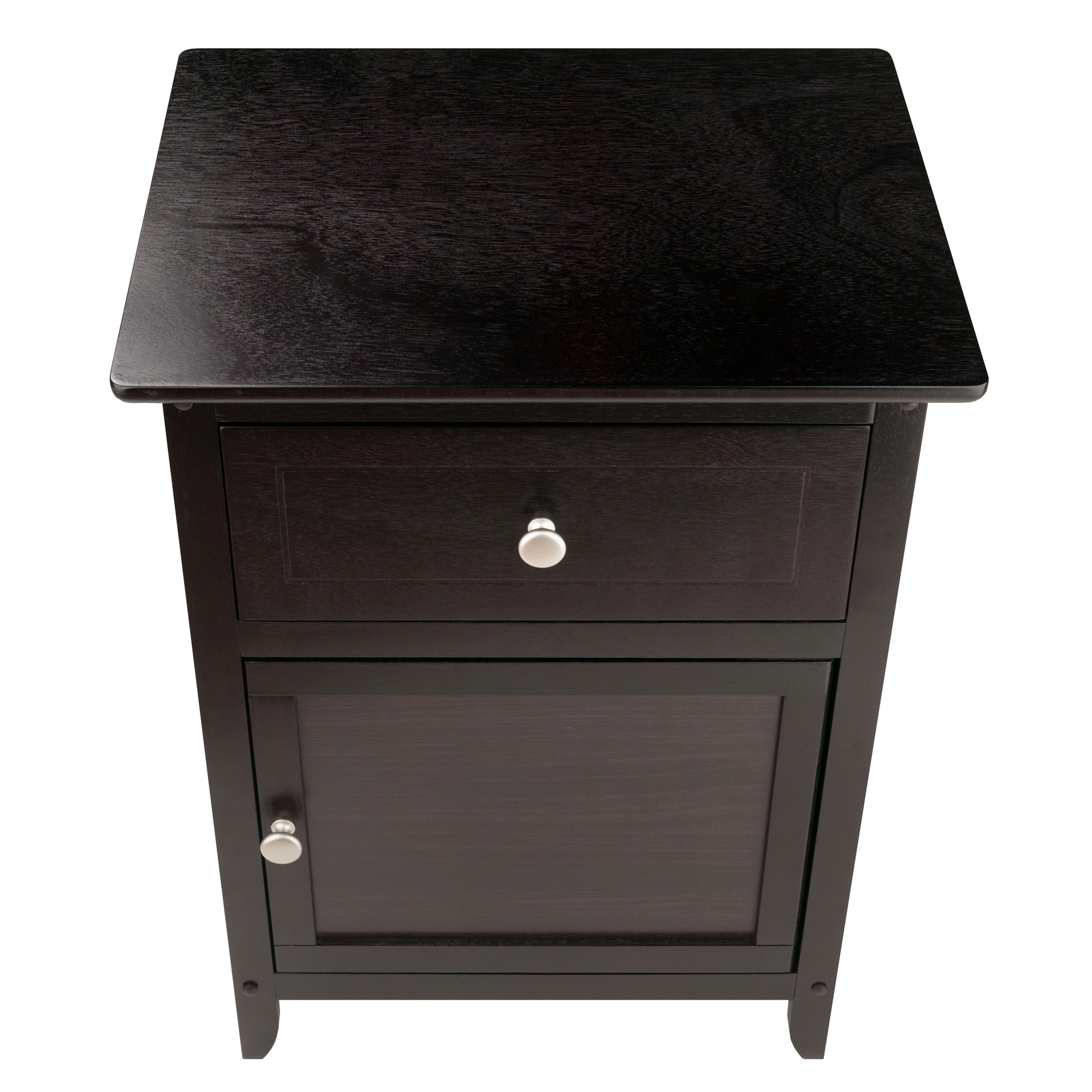 Winsome Wood Eugene Accent Table, Nightstand, Espresso Finish - image 3 of 9
