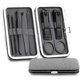 thumbnail image 1 of 8pcs Stainless Steel Nail Clippers Set Professional Scissors Suit Nail Tools Box Trimmer Grooming Manicure Cutter Kits (Color : Gray), 1 of 5