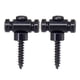 thumbnail image 4 of 2x Retenedores de Cuerdas para Guitarra Eléctrica Accesorios de Guitarra Guías de Cuerdas con Tornillos Negro, 4 of 9