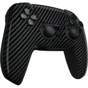 Custom Wireless Controller Compatible with PS5 - Multiple Designs Available (PS5 Glossy Carbon Fiber)