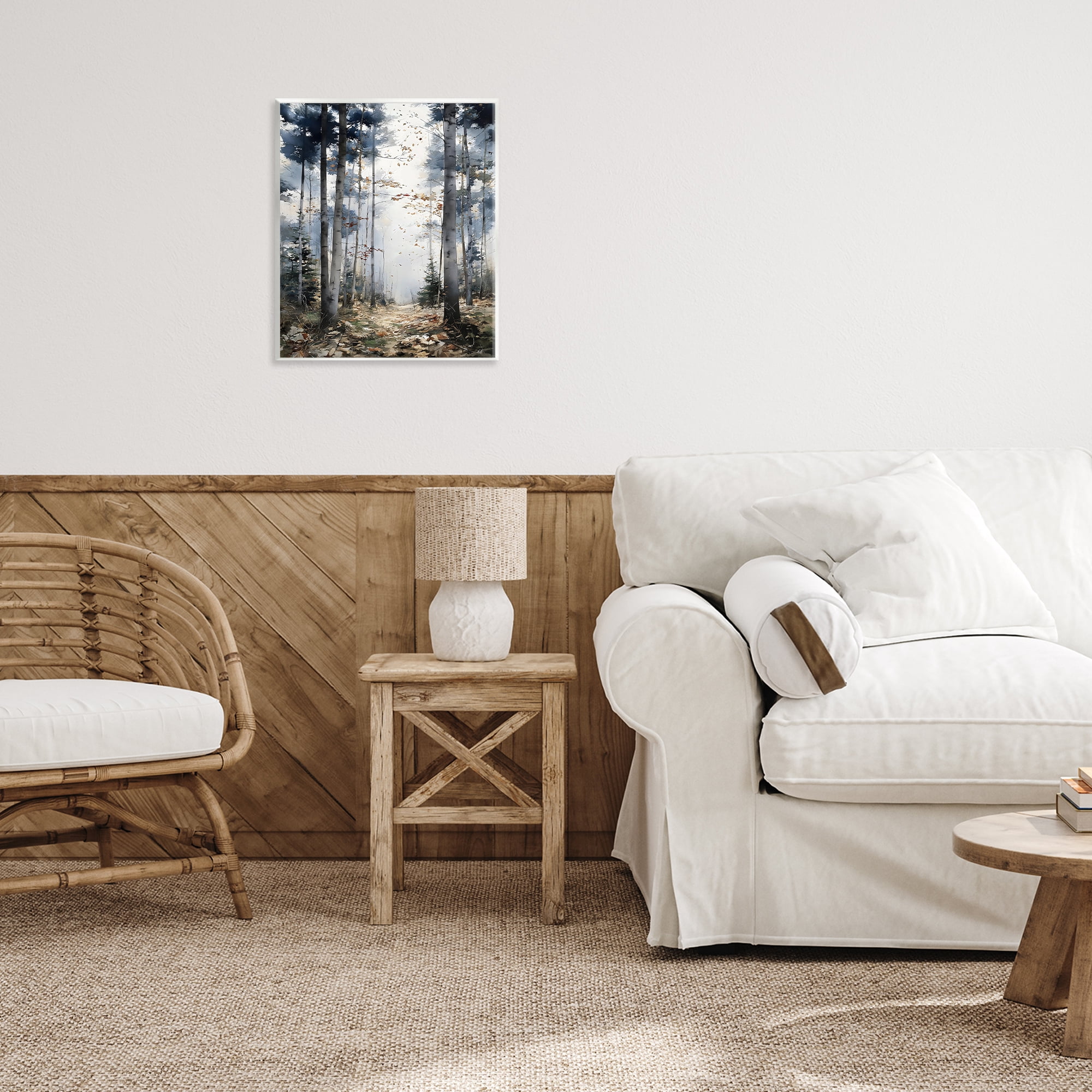 Stupell Industries Cold Woods Birch Forest Wall Plaque Art, design by Franklyn Gregory