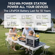 ALLPOWERS R2500 V2 1920Wh LiFePO4 Portable Power Station 2500W Solar Generator with UPS 100W PD USB-C