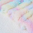 thumbnail image 7 of Lochas Plush Fluffy Soft Rainbow Blanket for Couch Bed Sofa Kids Warm Sherpa Fleece Colorful Blankets, 50"x60", 7 of 7