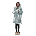 thumbnail image 1 of Sudadera Cobija con Capucha Afelpada Oversize Gaon Azul Oso, 1 of 5