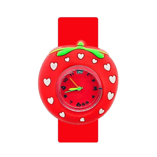 Reloj de unicornio Pony de dibujos animados para niños, reloj de tiempo para aprender, reloj de dinosaurio de juguete para bebés, pulsera para niños de 1 a 15 años, relojes para niñas y niños, regalo Gao Jinjia LED
