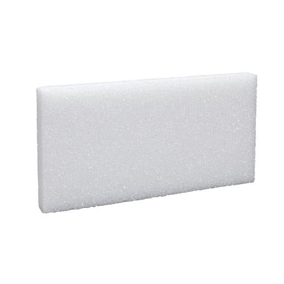Sheet Styrofoam Shape, 1 x 12 x 36 in., White