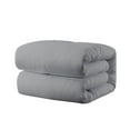 thumbnail image 2 of Down Alternative Comforter - Chevron - Glacier Grey - Full/Queen, 2 of 4