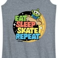 thumbnail image 3 of Disney - Toy Story - Eat Sleep Skate Repete - Women's Racerback Tank Top, 3 of 5