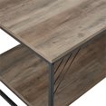 thumbnail image 2 of Walker Edison 3-Piece Engineered Wood Tray Top Accent Table Set in Gray Wash, 2 of 6