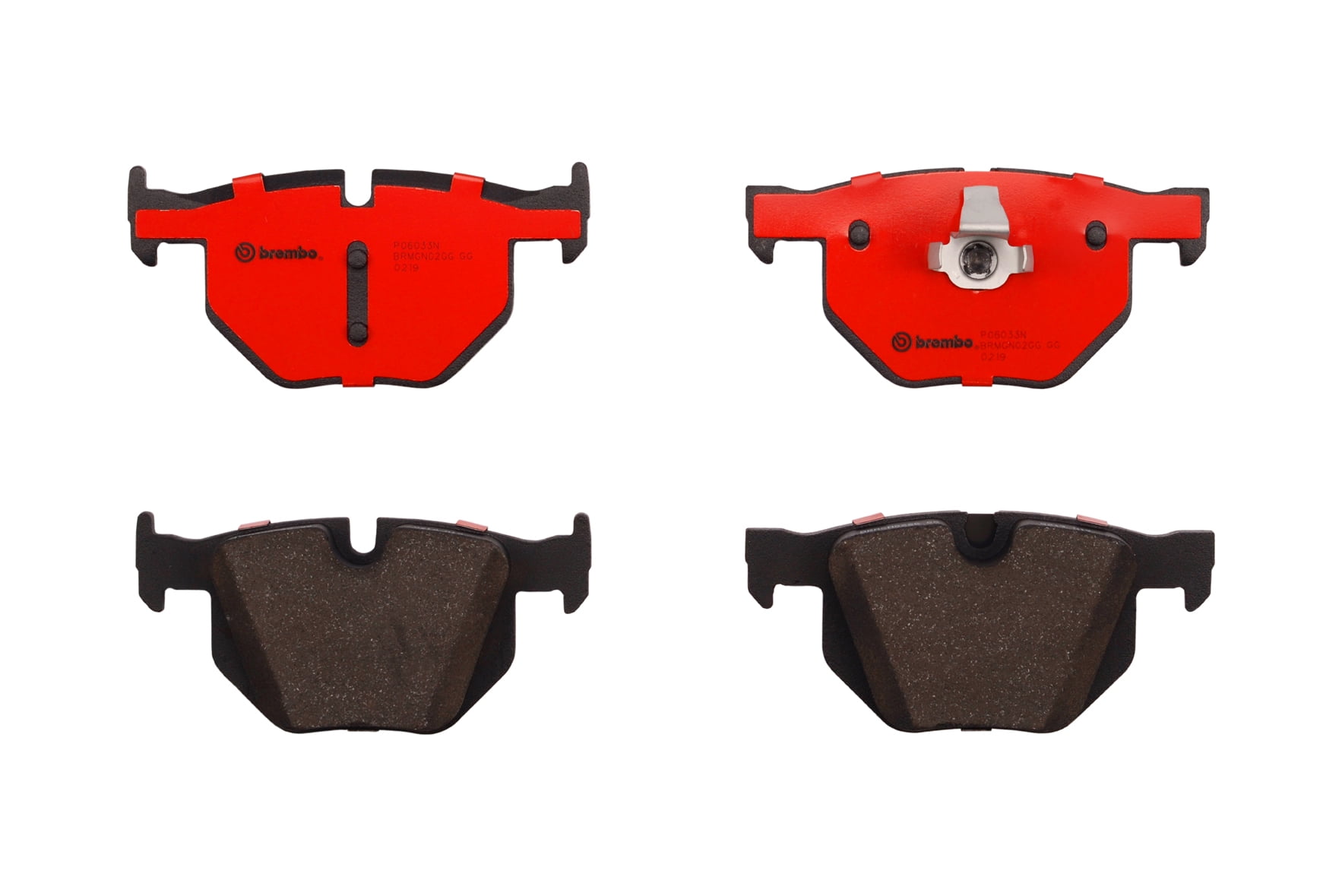 For BMW X5 X6 E70 E71 F15 F16 E60 525i 530i Rear Brake Pad Set Ceramic