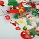 thumbnail image 3 of Bewildely 50 bolsas de celofán navideñas para fiestas, galletas, dulces, regalos, bolsas para galletas Kits de decoración para fiestas muñeco de nieve de navidad, 3 of 6